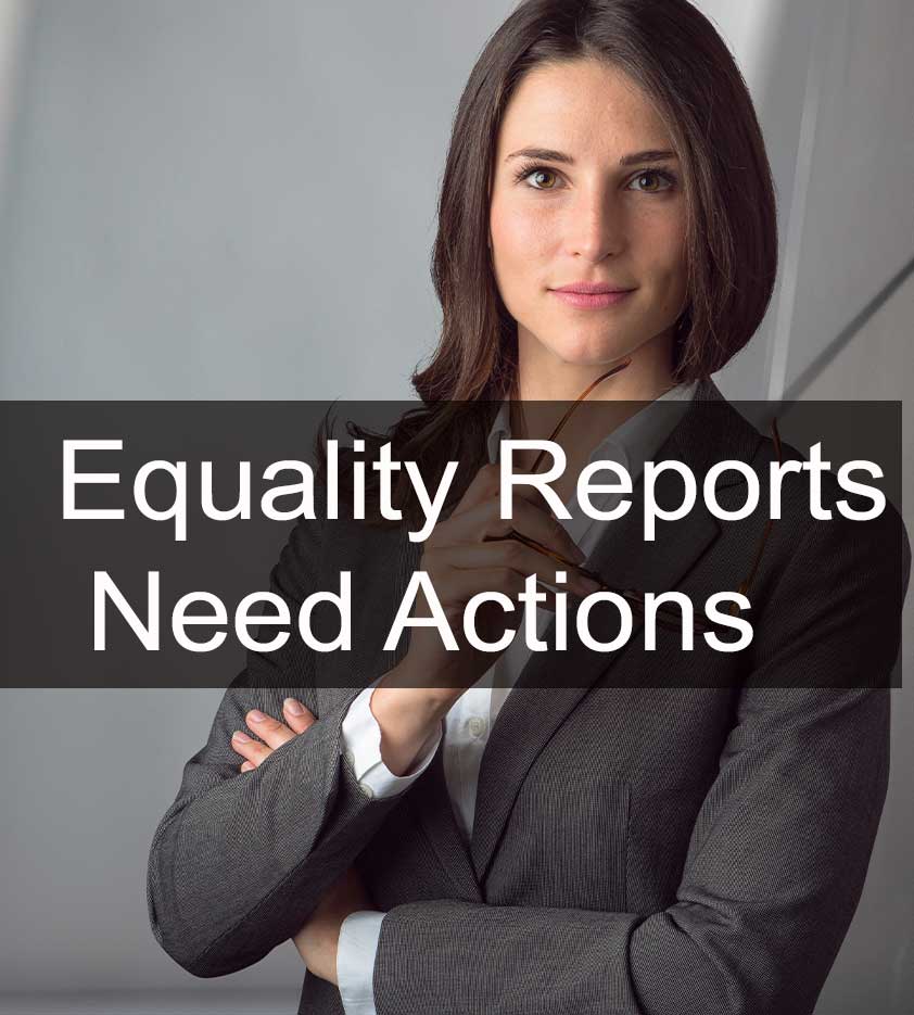 Equality Reports Need Actions